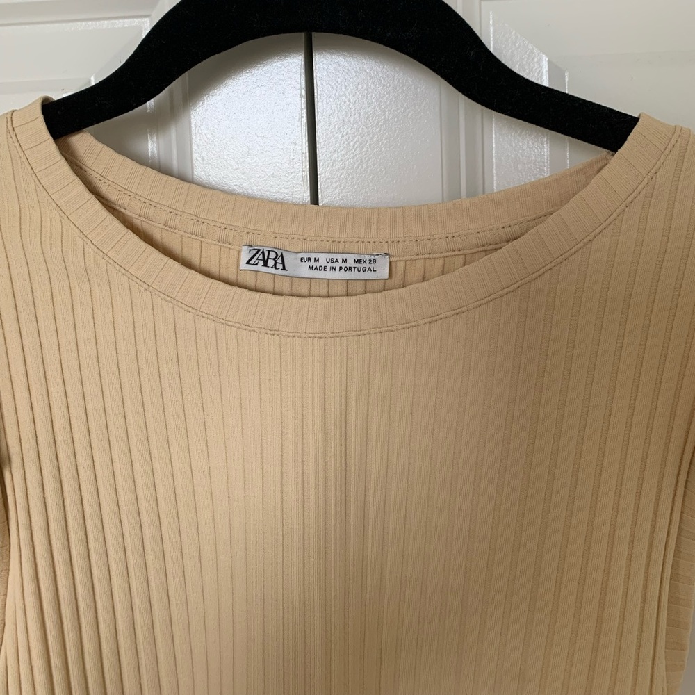 Zara Ruffle Crop Top - Picture 2 of 5